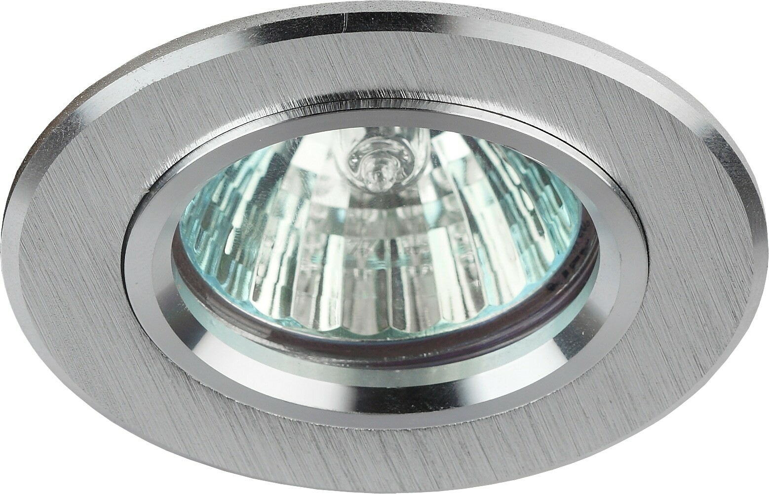 Точечный светильник под лампу GU5.3 ЭРА KL58 SL серебро (Б0017256)
